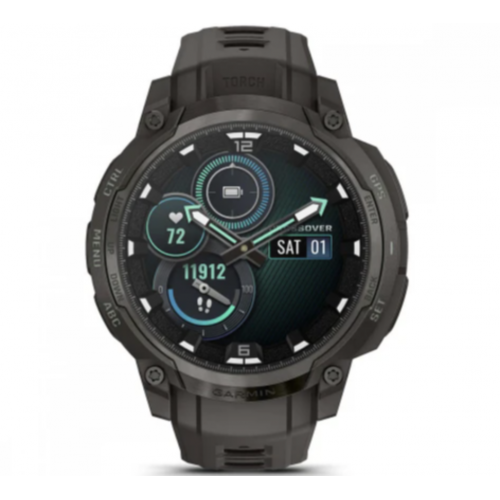 Garmin Instinct Crossover Amoled Charcoal with Charcoal Silicone